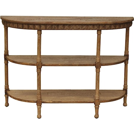 Cheyenne Demilune Console